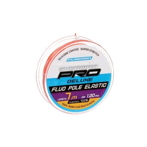 FLAGMAN Амортизатор для штекера Deluxe Fluo Pole Elastic 7м d1.2мм red