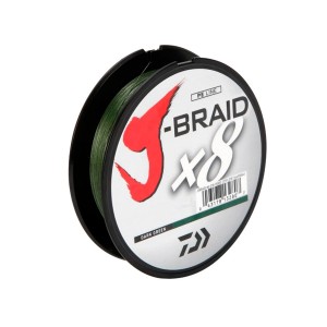 DAIWA Шнур J-Braid x8 150м Dark Green 0.16мм 9кг