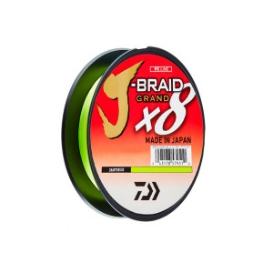 DAIWA Шнур J-Braid Grand x8 135м Сhartreuse 0.16мм