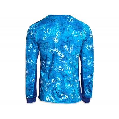 VEDUTA Джерси дышащая UPF50+ Reptile Skin Blue Water XS мужская