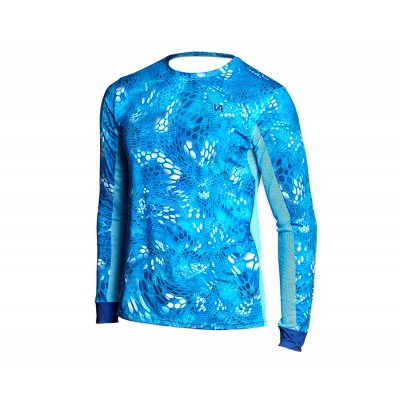 VEDUTA Джерси Air серия UPF50+ Reptile Skin Blue Water 3XL мужская