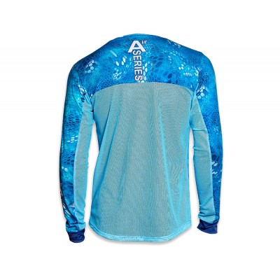 VEDUTA Джерси Air серия UPF50+ Reptile Skin Blue Water 3XL мужская