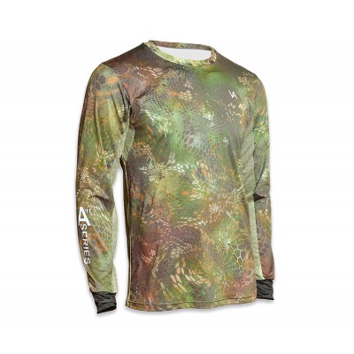 VEDUTA Джерси Air серия UPF50+ Reptile Skin Forest Camo M мужская