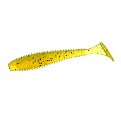 FLAGMAN Виброхвост Mystic Fish Fat 2" #112 Chartreuse 5см 10шт