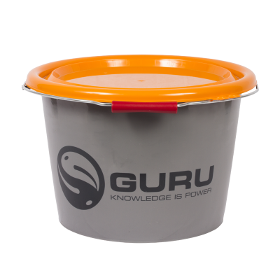 GURU Ведро Bucket 19л c крышкой серое