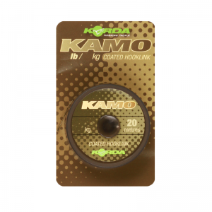 KORDA Поводковый материал Kamo Coated Hooklink 15lb