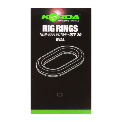 KORDA Кольцо стальное овальное Rig Ring Oval L