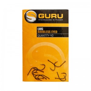 GURU Крючок LWG Eyed №14 без бородки