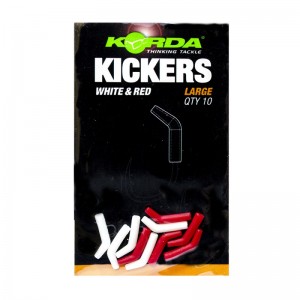 KORDA Лентяйка Kickers Red/White L для крючка №1-4