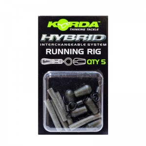 KORDA Набор для скользящей оснастки Running Rig Weedy Green