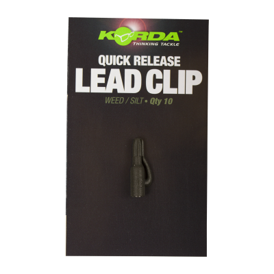 KORDA Клипса безопасная Quick Release Lead Clips Weed/Silt