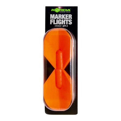 KORDA Запасной хвостовик для маркерного поплавка Spare Marker Flights Orange