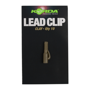 KORDA Клипса безопасная Safe Zone Lead Clip Clay