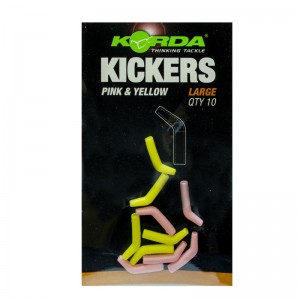 KORDA Лентяйка Kickers Yellow/Pink L для крючка №1-4