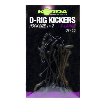 KORDA Лентяйка Kickers D-Rig Green Extra L для крючка №1-2