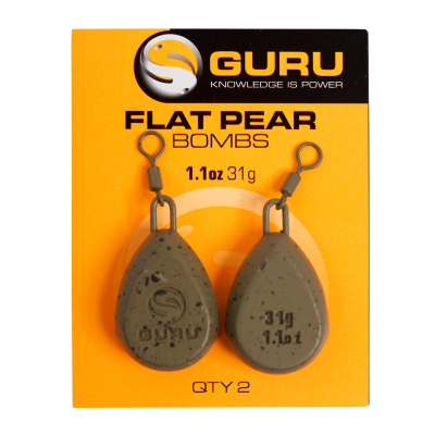 GURU Грузило Flat Pear Bomb 31г