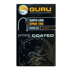 GURU Крючок Super LWG Spade №20 без бородки