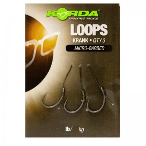 KORDA Поводок готовый Loop Rigs Krank №6 18lb