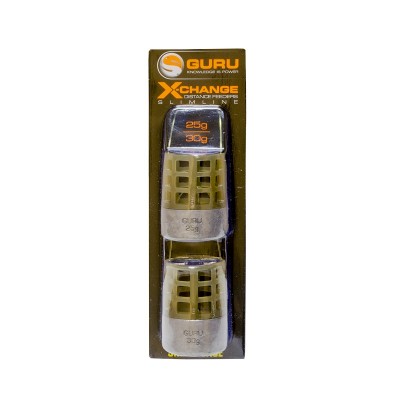 GURU Кормушка Slimline X-Change Distance Feeder S 25г+30г