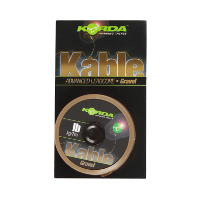 KORDA Лидкор Kable Leadcore 7м 50lb Gravel