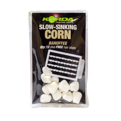 KORDA Имитационная приманка Maize Slow Sinking White