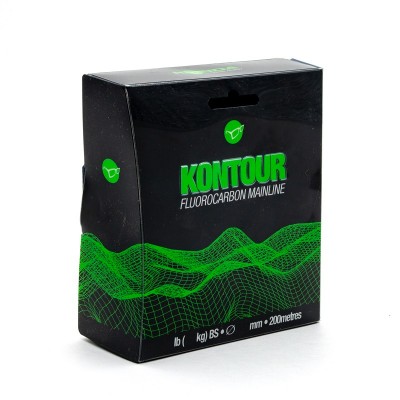 KORDA Леска Kontour Fluorocarbon 0,33мм 200м