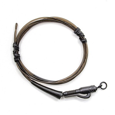 KORDA Монтаж готовый Dark Matter Leader Hybrid Lead Clip Silt Brown 40lb 1м