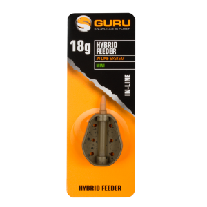 GURU Кормушка Hybrid feeder Inline S 18г