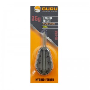 GURU Кормушка Hybrid feeder Inline S 36г