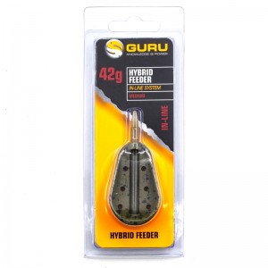 GURU Кормушка Hybrid feeder Inline M 42г