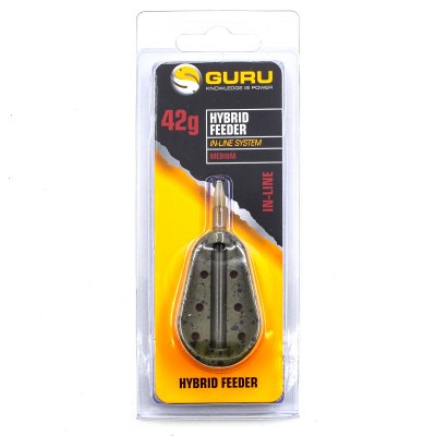 GURU Кормушка Hybrid feeder Inline M 42г