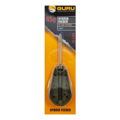 GURU Кормушка Hybrid feeder Inline L 45г