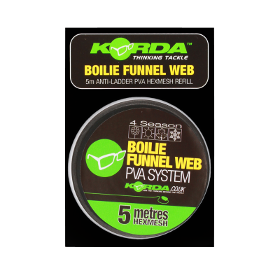 KORDA Сетка PVA запасная Boilie Funnel Web Hexmesh 5м