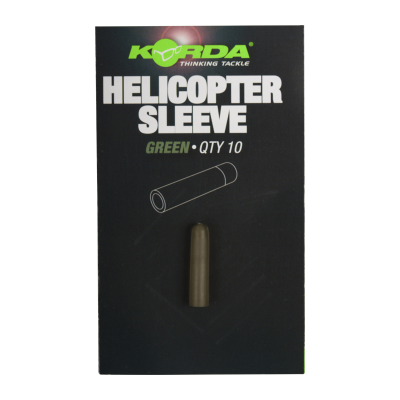 KORDA Трубка отбойник Heli Rubber Green