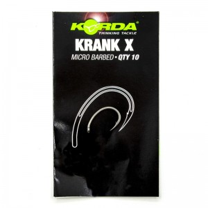 KORDA Крючок Krank-X №4 с бородкой 10шт