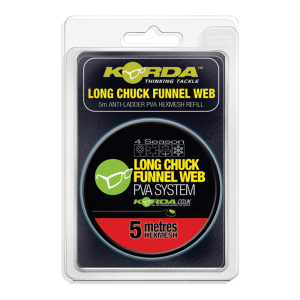 KORDA Сетка PVA запасная Longchuck Funnel Web Hexmesh 5м