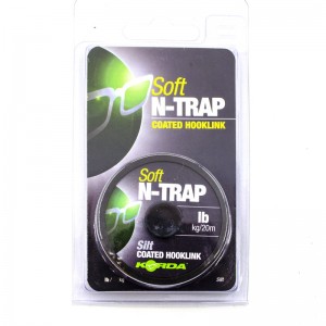 KORDA Поводковый материал N-Trap Soft Silt 15lb 20м