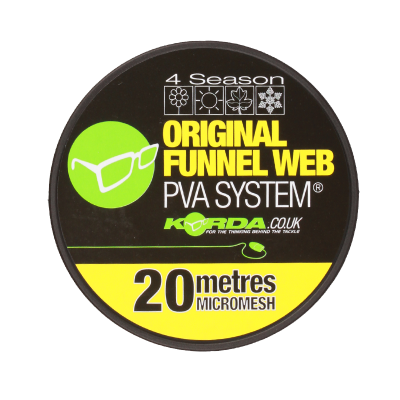 KORDA Сетка PVA запасная Funnel Web Micromesh 20м