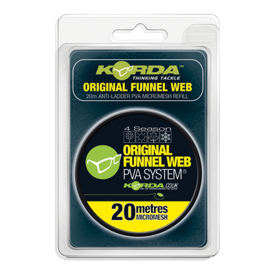 KORDA Сетка PVA запасная Funnel Web Micromesh 20м