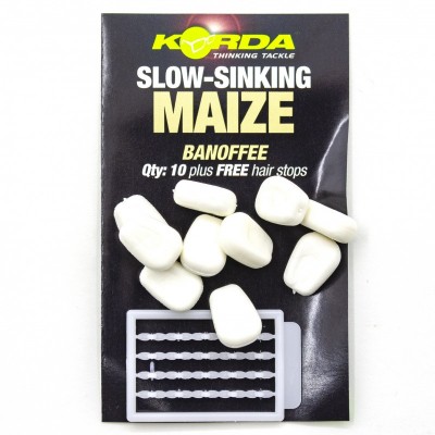 KORDA Имитационная приманка Corn Slow Sinking White