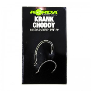 KORDA Крючок Krank Choddy №10 с бородкой 10шт