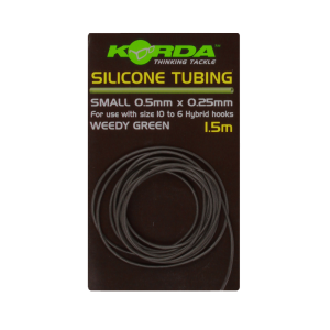 KORDA Трубка силиконовая Silicone Tube 0.5мм Green