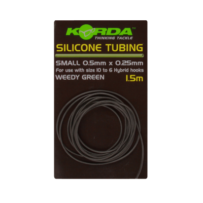 KORDA Трубка силиконовая Silicone Tube 0,5мм Green