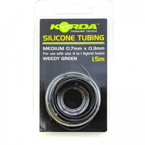 KORDA Трубка силиконовая Silicone Tube 0.75мм Green