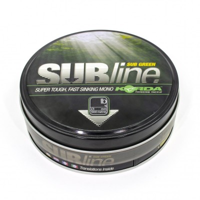 KORDA Леска Subline Green 0,30мм