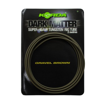 KORDA Трубка Dark Matter Tungsten Tubing Gravel Brown 2м