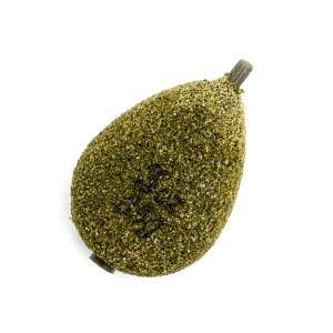 KORDA Грузило Textured Flat Pear Inline 3.0oz 84г