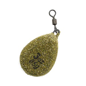 KORDA Грузило Textured Flat Pear Swivel 3.0oz 84г