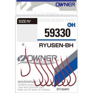 OWNER Крючок Ryusen BH red №7 10шт