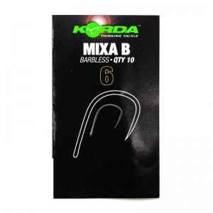 KORDA Крючок Mixa Barbless №6 без бородки